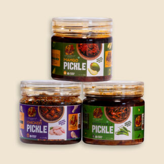 Chicken Kicks – Chicken, Mango & Green Chilli Pickle Combo